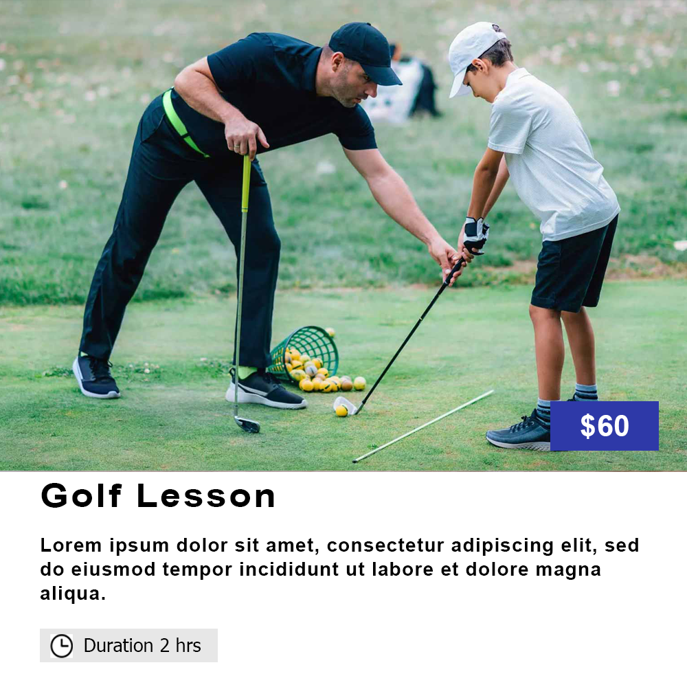Golf Lesson
